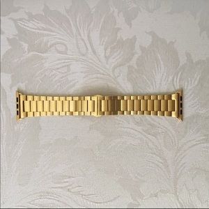 Gold Stainless Steel Apple Watch Band 42mm/44mm
